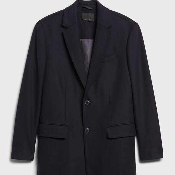 Banana Republic Italian Wool Blend Top Coat - Picture 2 of 6